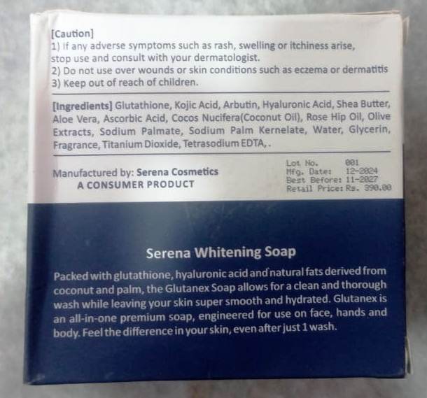 SERENA WHITENING SOAP
