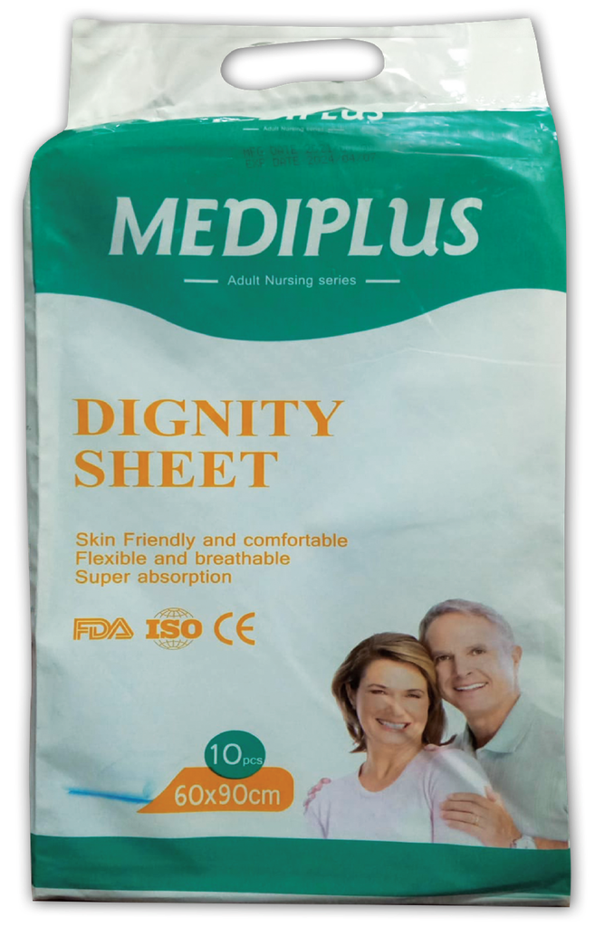 Dignity Sheet Mediplus Surgical underpads Disposable highly absorbent