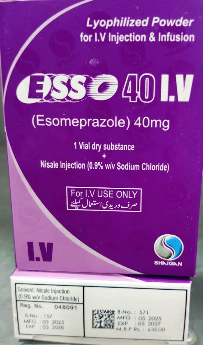 ESSO 40 I.V (Esomeprazole)-40mg