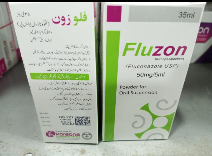 Fluzon-35ml (Fluconazole USP 50mg/5ml) 1x2