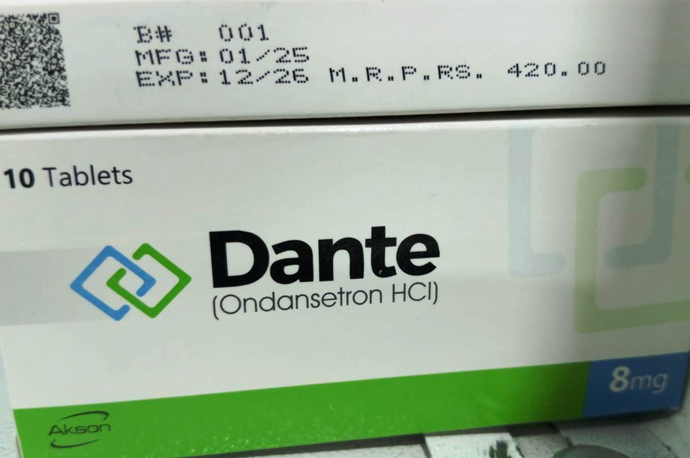 Dante (Ondansetron HCI)
