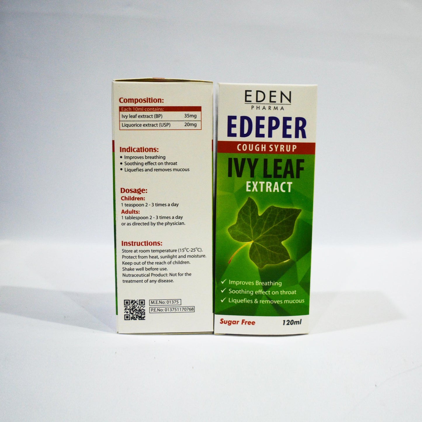 Edeper Cough Syrup (120ml)