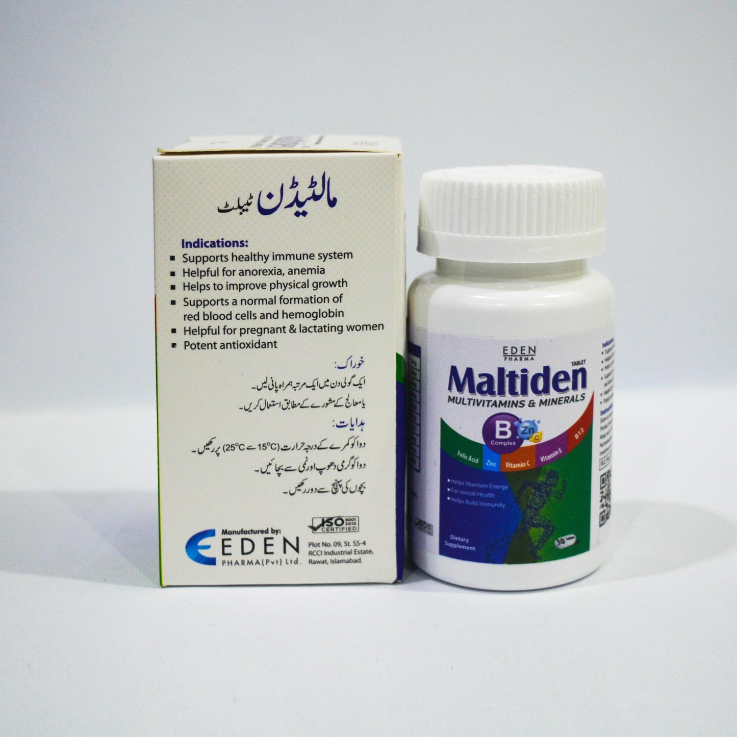 Maltiden Multivitmins & Minerals Tablets