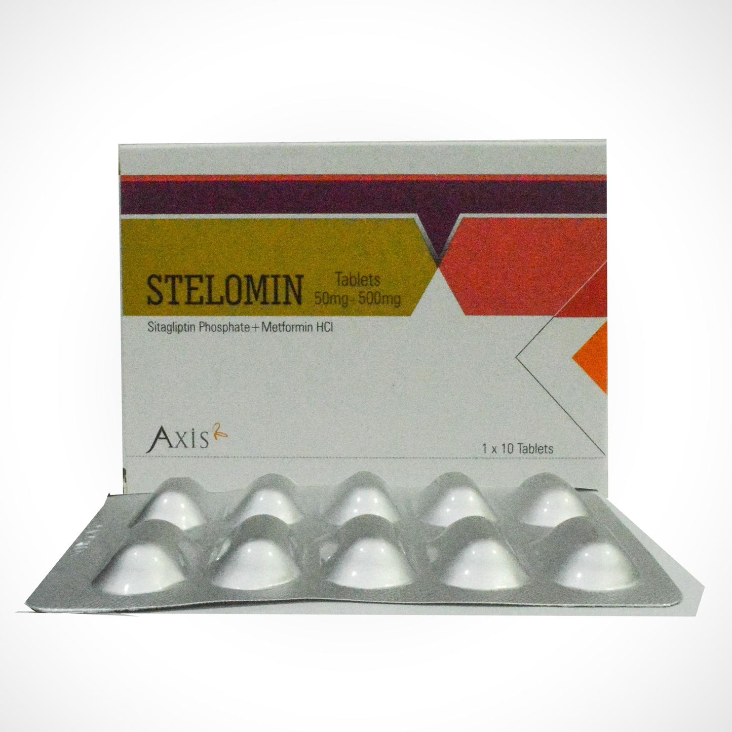 Stelomin - 50mg + 500mg