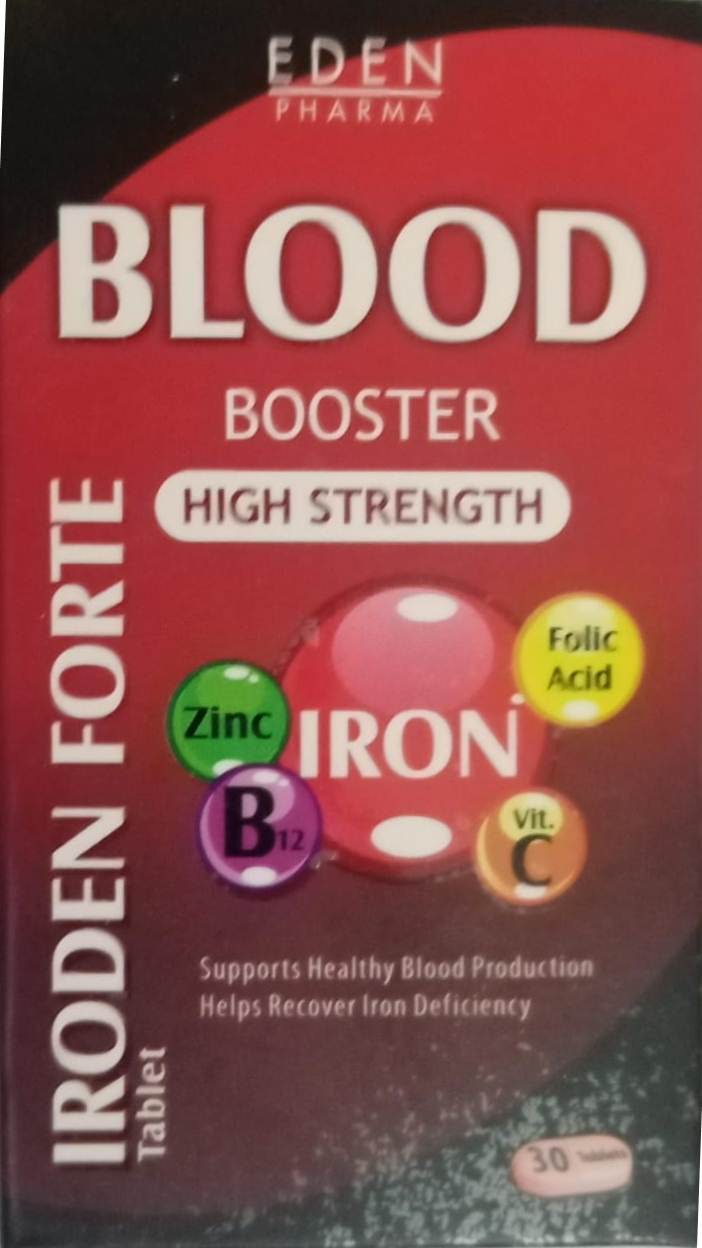 Iroden Forte Blood Booster (High Strength)