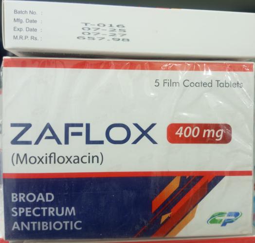 ZAFLOX-400mg (Moxifloxacin)