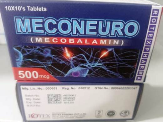 MECONEURO-500mg (MECOBALAMIN)