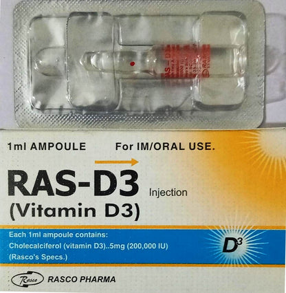 RAS-D3 (Vitamin D3) Injection