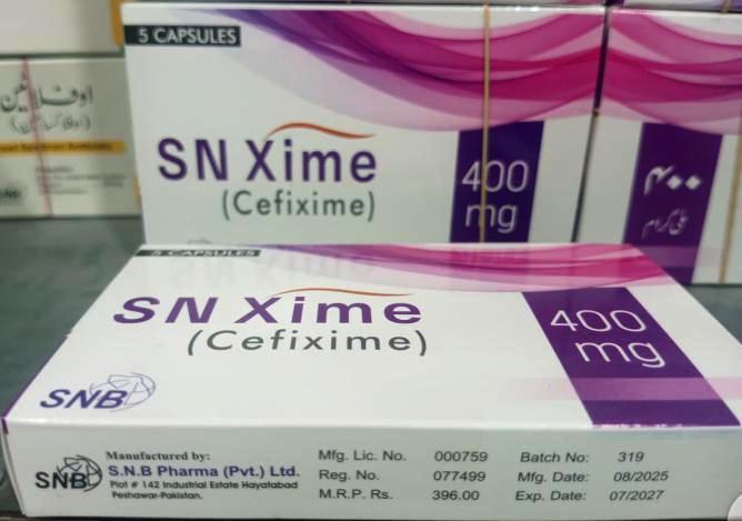 SN Xime-400mg (Cefixime)
