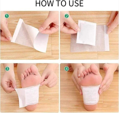 10 Pcs Detox Foot Pads Patches