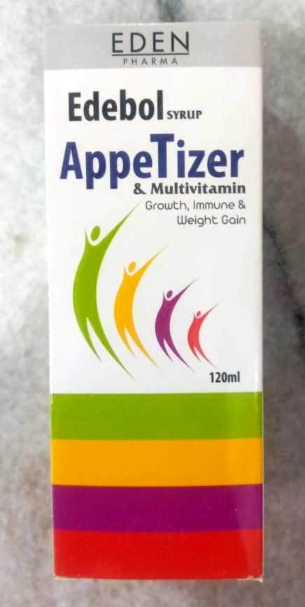 Edebol-AppeTizer & multivitamin Syrup-120ml