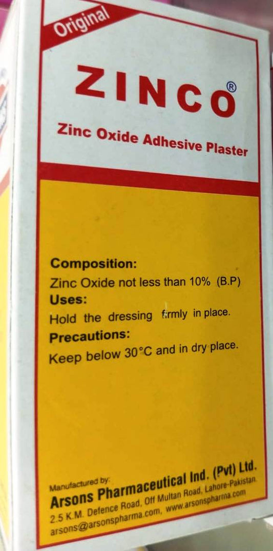 Zinco (Zinc Oxide Adhesive Plaster)