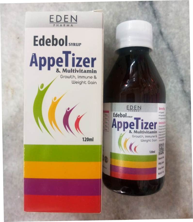 Edebol-AppeTizer & multivitamin Syrup-120ml