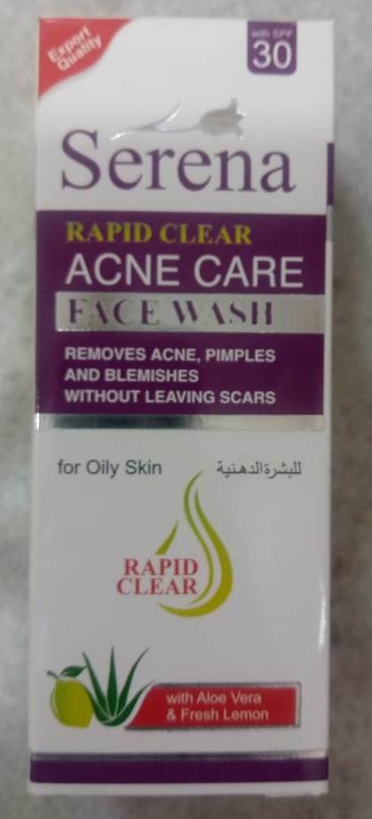 Serena-RAPID CLEAR ACNE CARE FACE WASH (FOR OILY SKIN)