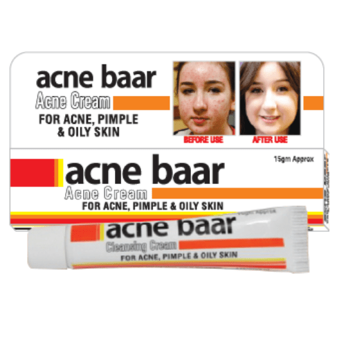 Acne Baar – Acne and Pimple Relief Cream (1x2)
