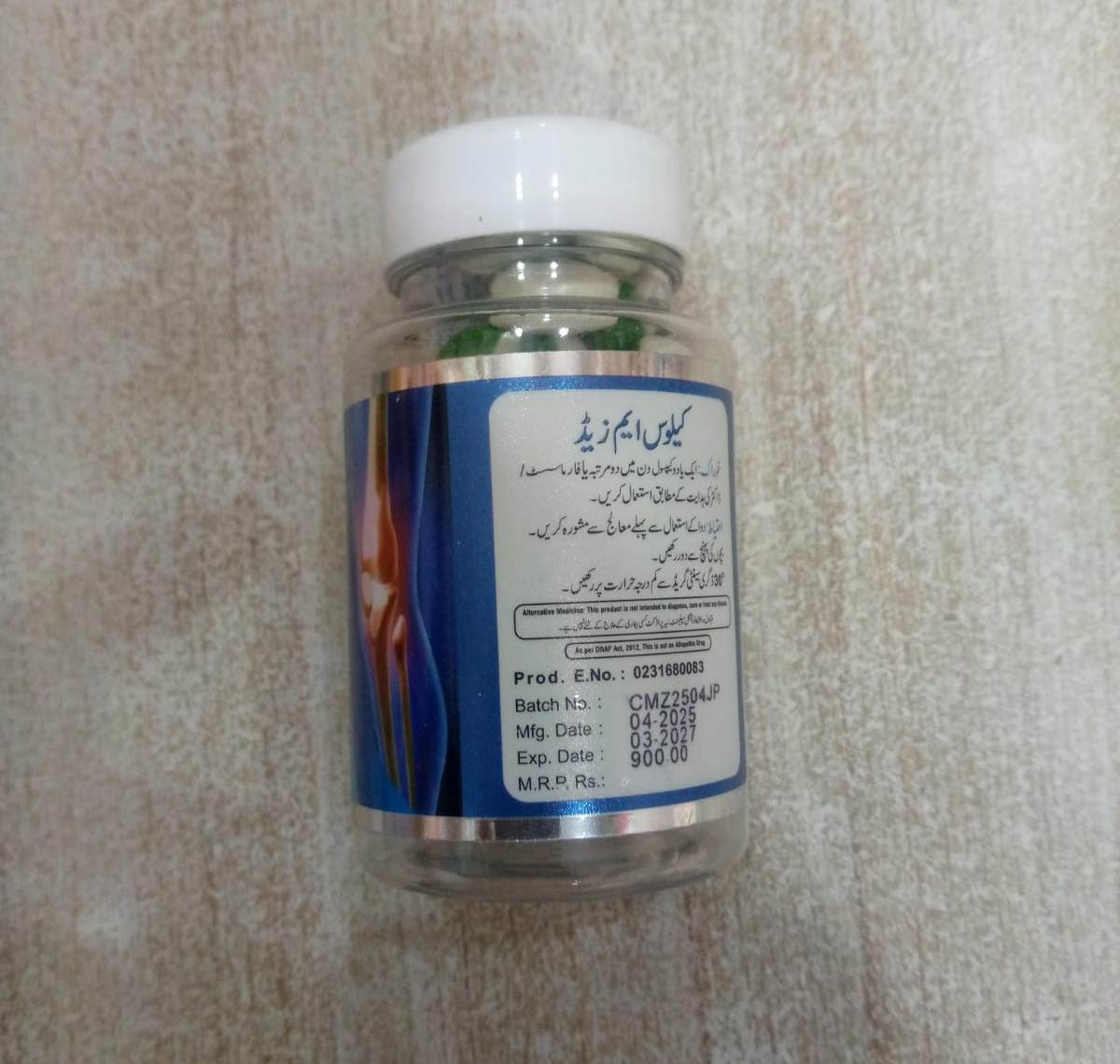 Calos-MZ Calcium+Vitamin D3 With Magnisium & Zinc