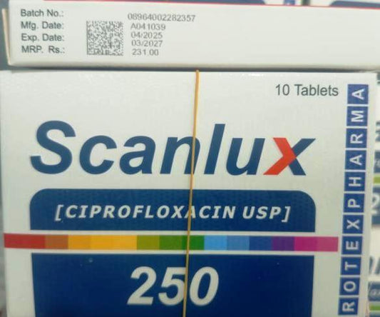 Scanlux-250mg (CIPROFLOXACIN USP)