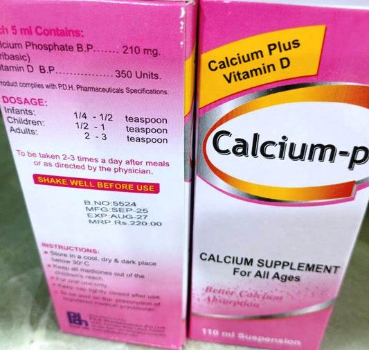 Calcium-P (Calcium Plus Vitamin D)