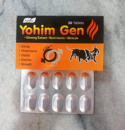 Yohim Gen (Gensing Extract+MultivItamin+Minirals)