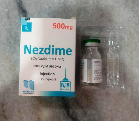 Nezdime Ceftazimine USP I.V/IM 500mg