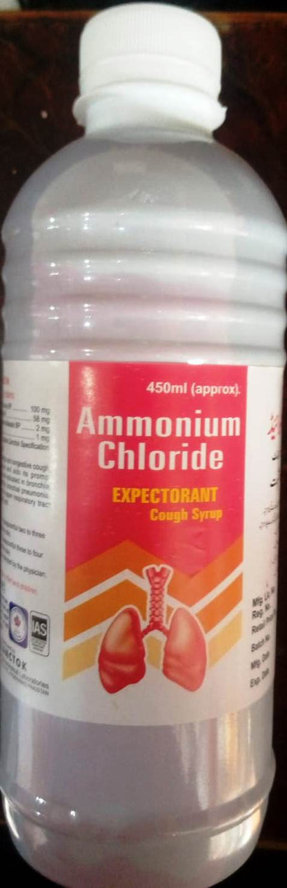 Ammonium Chloride-450ml-EXPECTORANT Cough Syrup