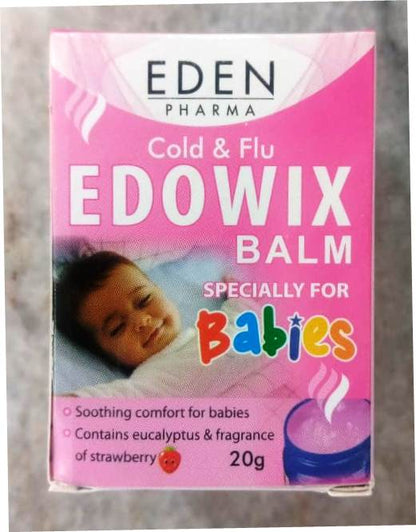 EDOWIX BALM-20g-Cold & Flu ( Specially For Babies)