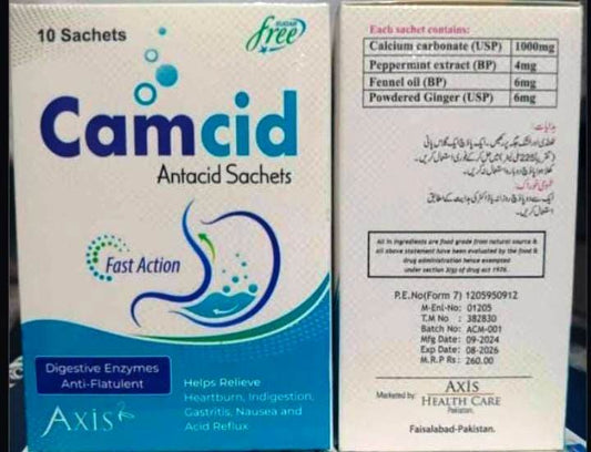 Camcid Antacid Sachets