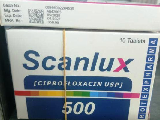 Scanlux-500mg (CIPROFLOXACIN USP)