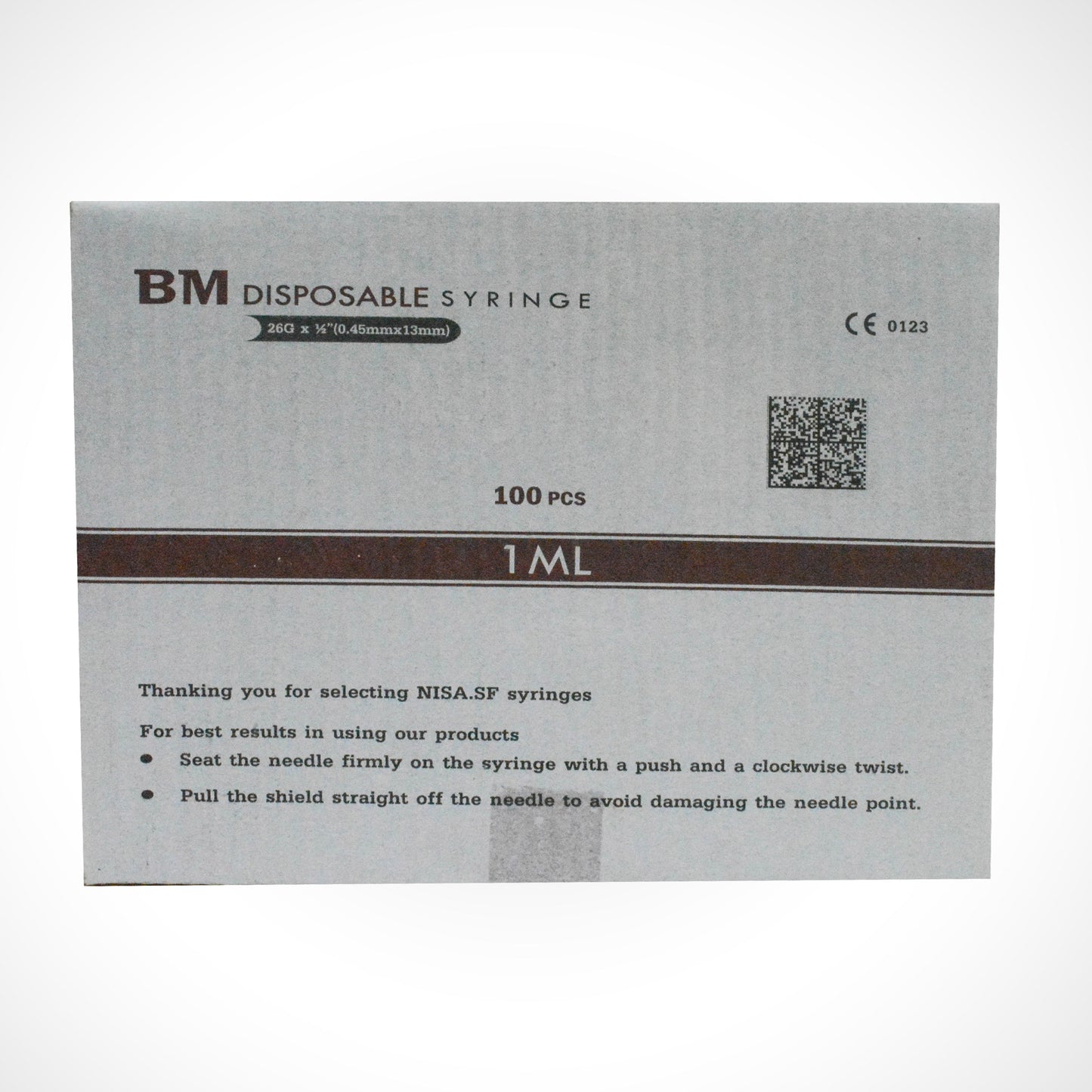 Auto Insulin Syringe – 1CC/ML