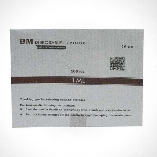Auto Insulin Syringe – 1CC/ML