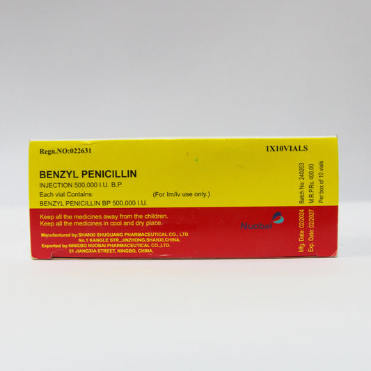 Benzyl Penicillin (5 Lac Units)