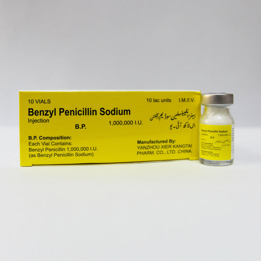 Benzyl Penicillin Sodium (10 Lac Units)