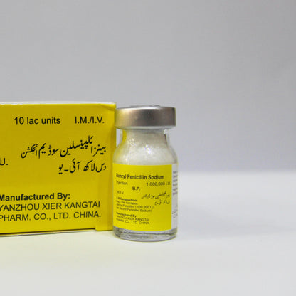 Benzyl Penicillin Sodium (10 Lac Units)