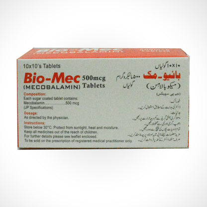 Bio-Mec Tablets - 500mcg