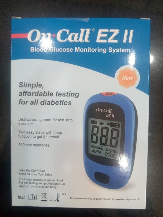On Call EZ II- Sugar Testing Machine
