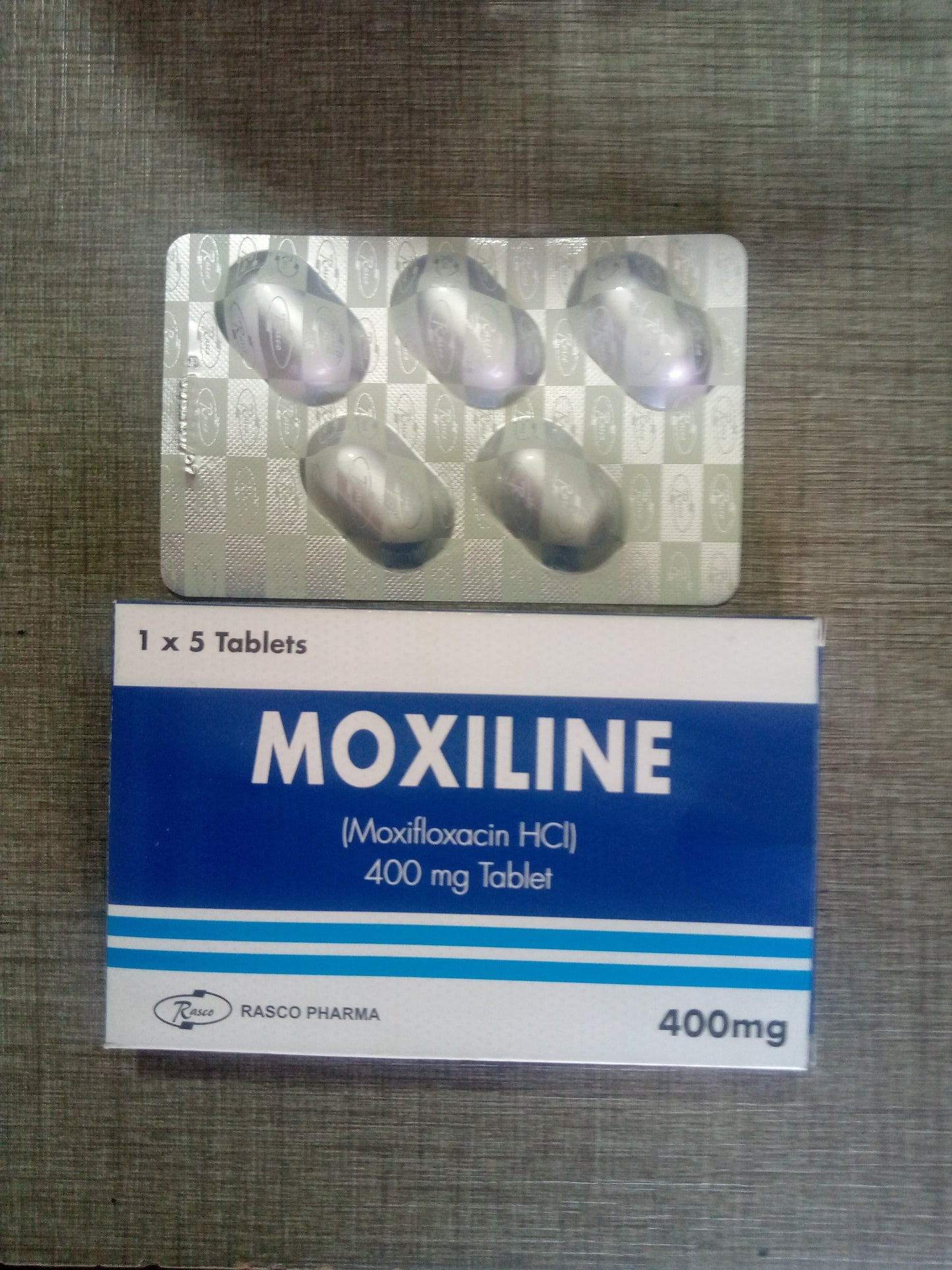 MOXILINE-400mg (Moxifloxacin HCI)