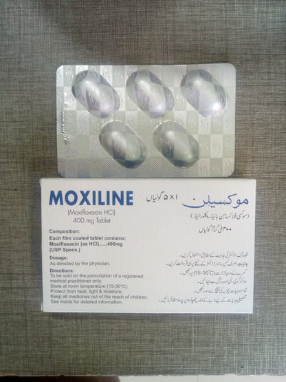 MOXILINE-400mg (Moxifloxacin HCI)
