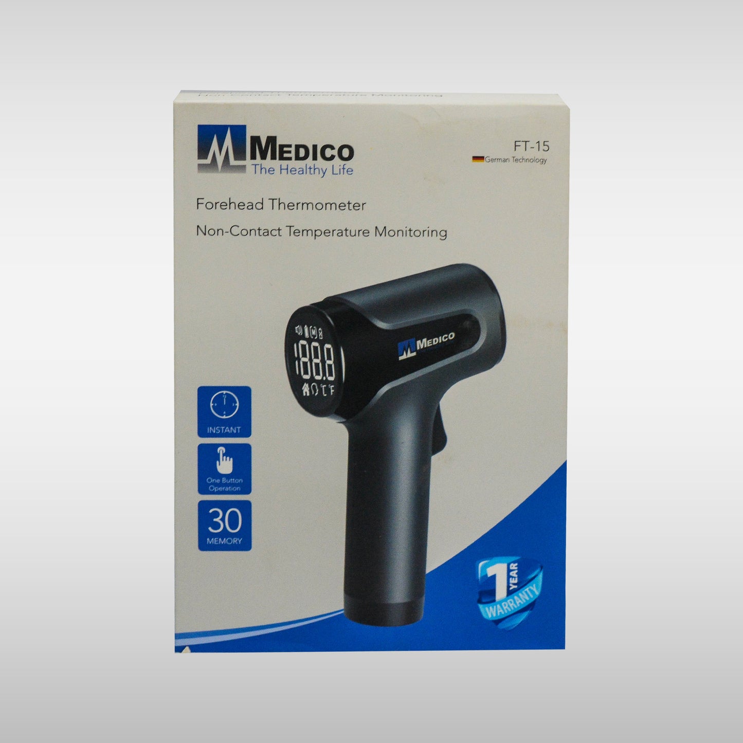 Forehead Thermometer - Non Contact Temperature Monitor (FT-15)