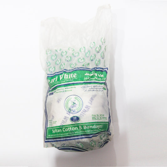 Pearl White Cotton Roll - 200GM