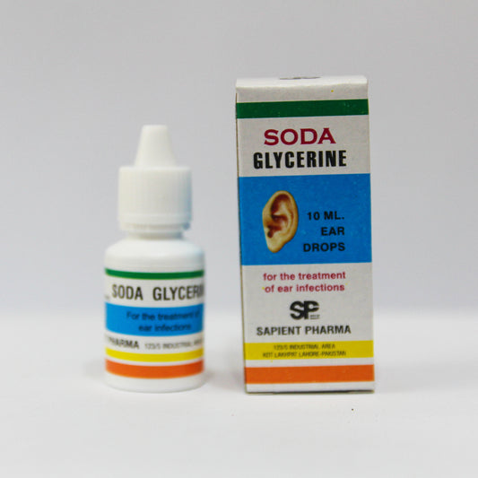 Soda Glycerine - Ear Drops (10ml)