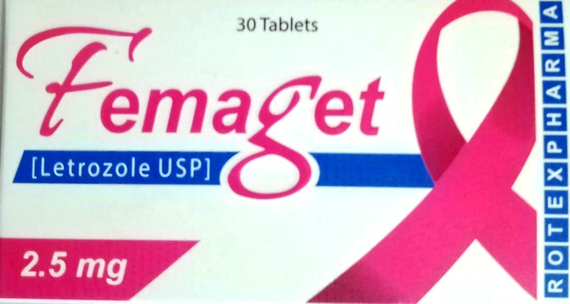 Femaget (Letrozole USP) 2.5mg