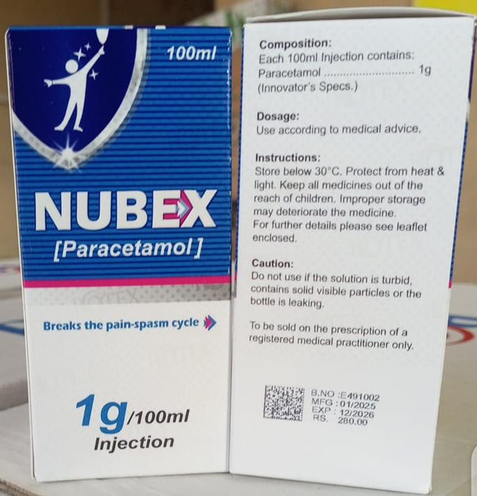NUBEX (Paracetamol) 100ml