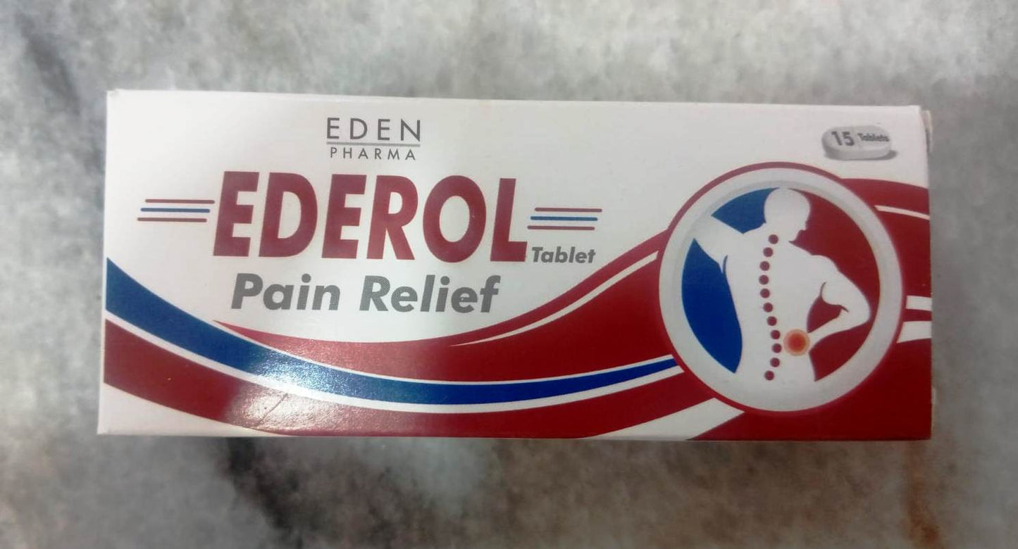 EDEROL-Pain Relief-15 tablets