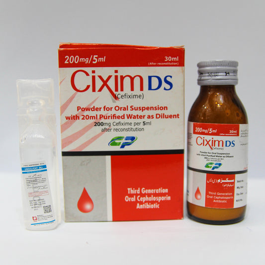 Cixim DS 200mg/5ml (Cefixime)