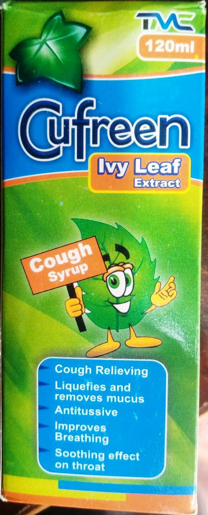 Cufreen-120ml-Ivy Leaf Extract (Cough Syrup)