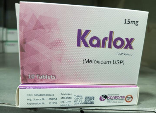 Karlox-15mg (Meloxicam USP) 1x6