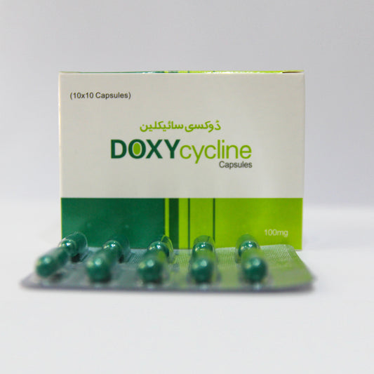 Doxy Cycline 10x10 Capsules (100mg)