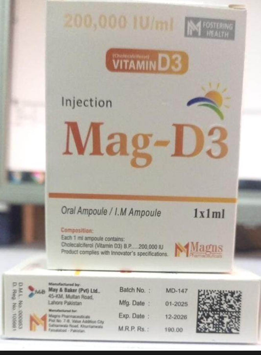 Mag-D3-1ml (1x6)