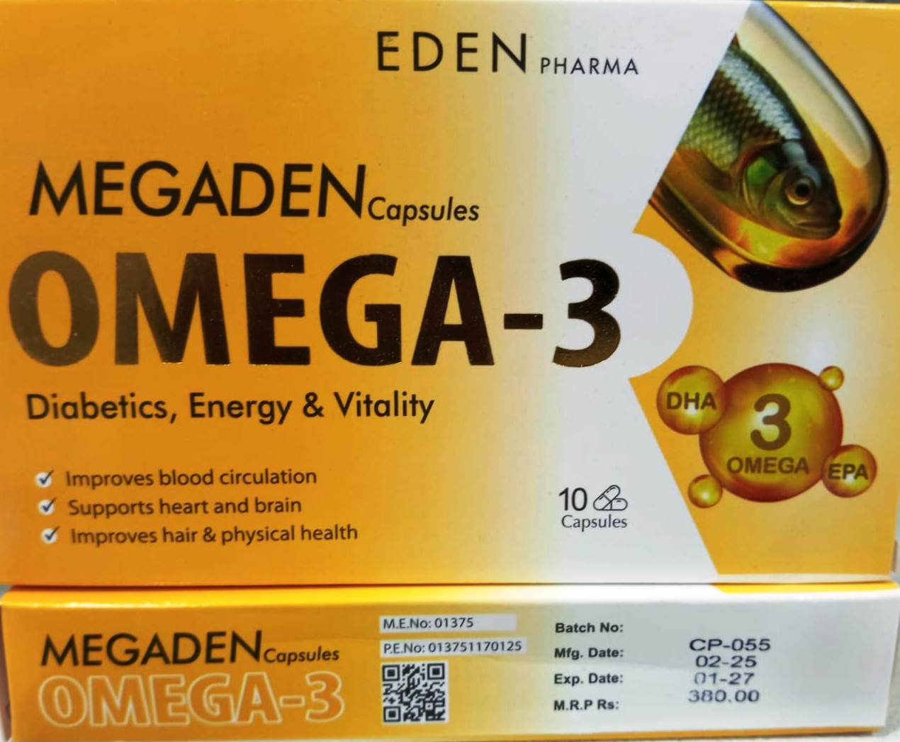 Megaden Omega-3-Capsules