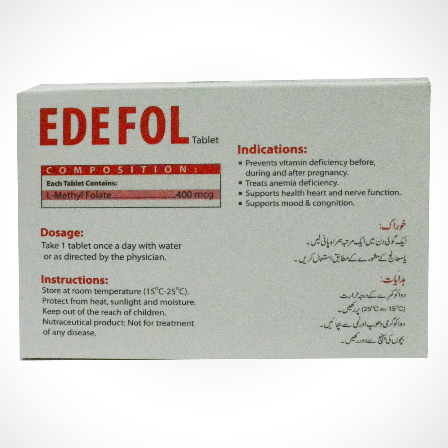 Edefol - 400mcg